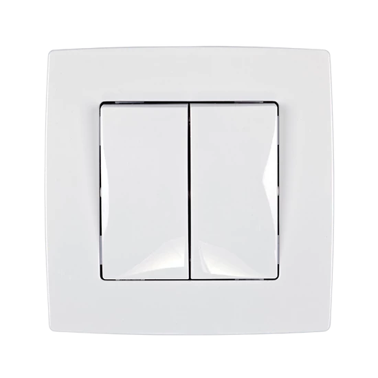 CITY CURTAIN SWITCH WHITE, METTALIC