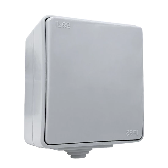 ONE GANG TWO WAY SWITCH IP65 GRAY