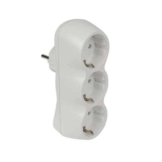 ADAPTER TRIPLA FEHÉR