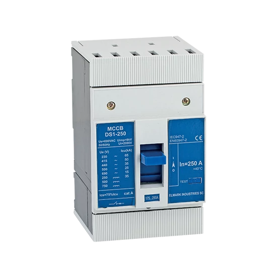 MCCB DS1 250/200+MX 400V MEGSZAK.MUNKAÁROMKIOLD.