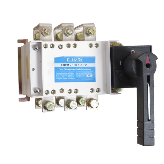 ÁTKAPCSOLÓ KÉSZÜLÉK EQ2M-400 400A 4P
