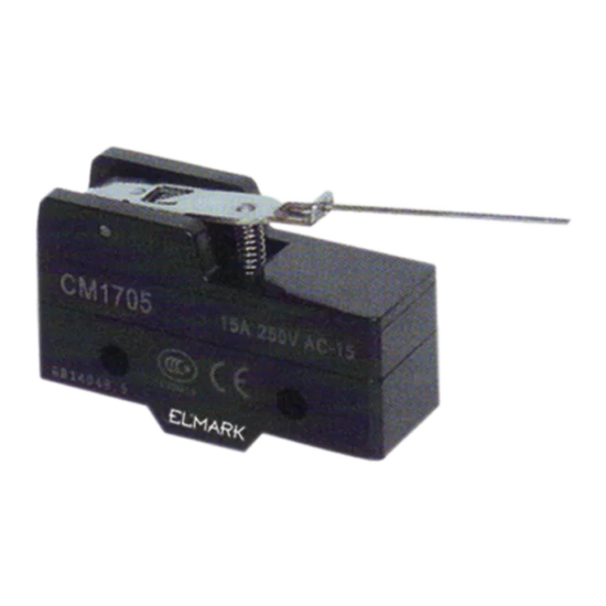 HELYZET KAPCSOLÓ CM-1705