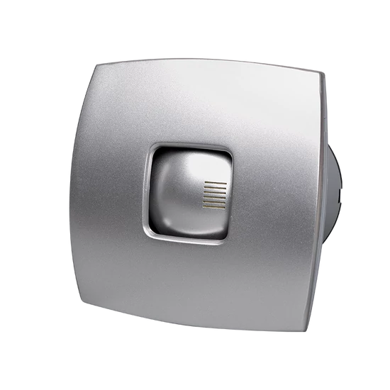 VENTILLÁTOR ALS- D100 SILENT SZELEPPEL SZÜRKE            