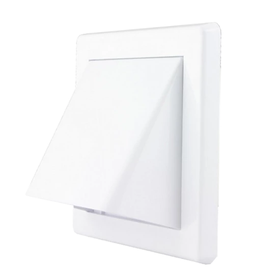 EL02-370 VENTILATION GRILLE WITH HOOD D150, WHITE