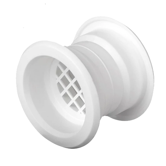 EL02-114 DOOR SLAVE D35-40MM, 6PCS WHITE