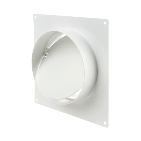 EL02-505 PVC WALL FLANGE WITH VALVE D100MM