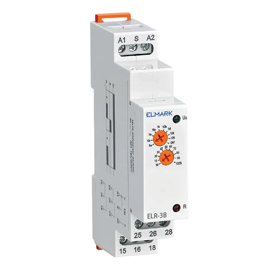 ELR-3B RELAY 12-240V AC/DC 0.1S-10 DAYS 2C-ON-DELA