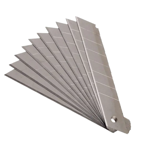 KNIFE SPARE BLADES 9MM, 10PCS