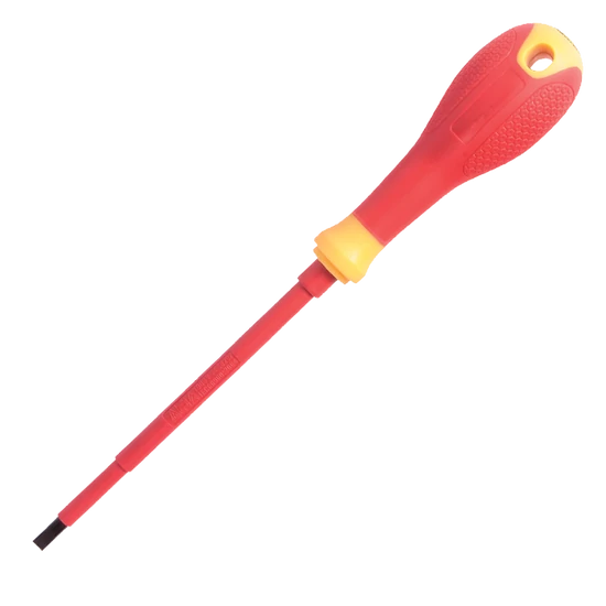 VDE INSULATED SCREWDRIVER- SLOTTED 1000V 4X100mm