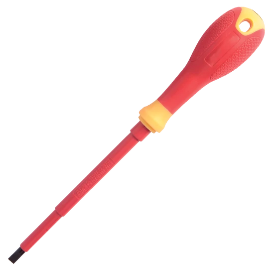 VDE INSULATED SCREWDRIVER- SLOTTED 1000V 5.5X150mm