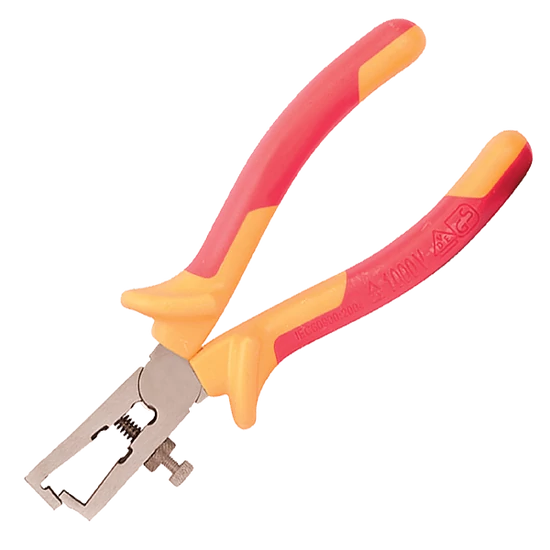 VDE CRV INSULATED WIRE STRIPPING PLIERS 160MM