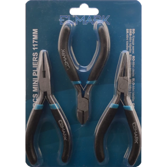 3PCS MINI PLIERS 117mm