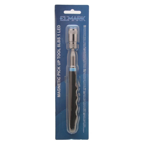 MAGNETIC PICK UP TOOL 8LBS 1 LED
