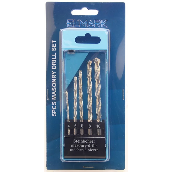 5PCS MASONRY DRILL SET