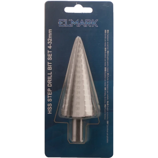 HSS STEP DRILL BIT SET 4-32mm