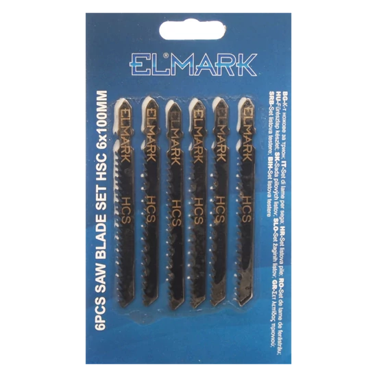 6PCS SAW BLADE SET HSC 6x100mm