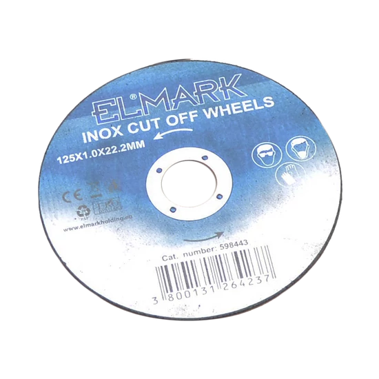 INOX CUT OFF WHEELS 125X22.2X1.0mm