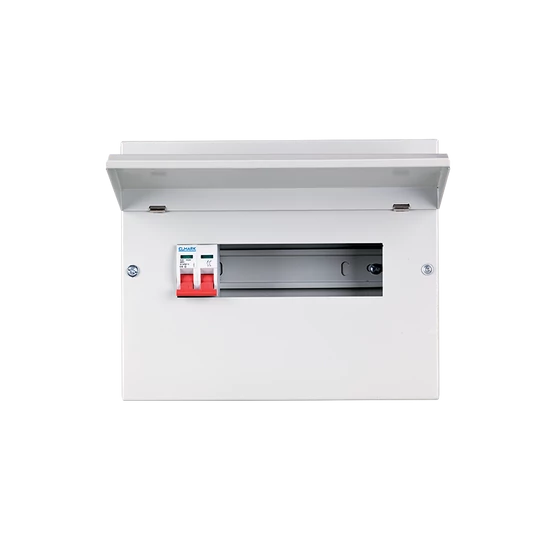 METAL CONSUMER UNIT 8 MOD+ISS 2P/100A