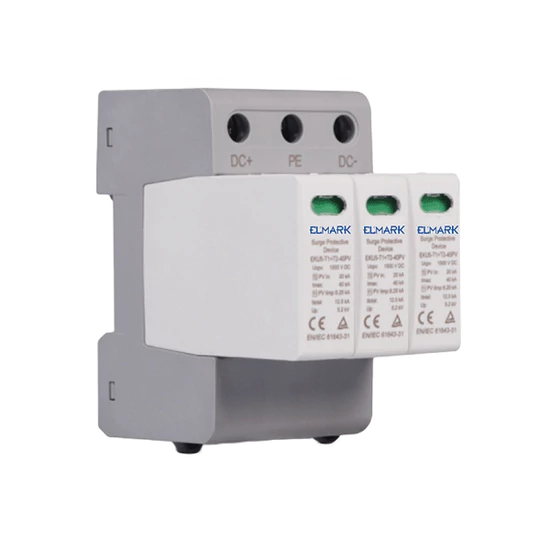 T1+T2 3P SPD DC 1500V 12.5kA