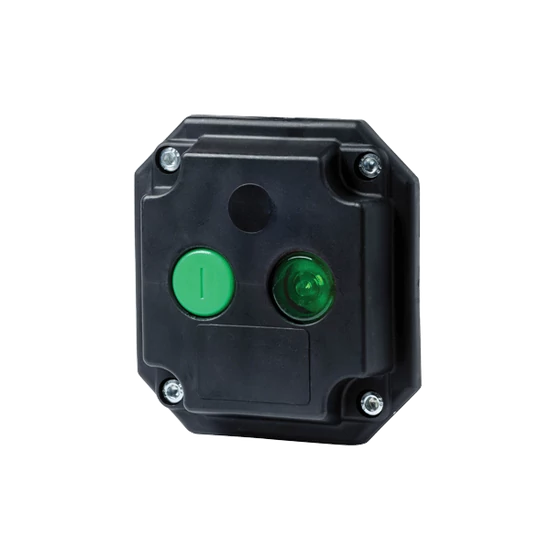 S- 1 STOP BUTTON FOR FIXING IN DISTR. BOARD, IP65
