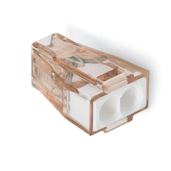 WAGO 773 CONNECTOR, 2 RIGID CONDUCTORS 1,5-4 MM2