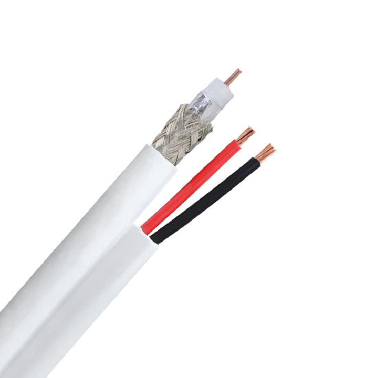 COAXIAL CABLE RG59 / + 2X0.5mm2