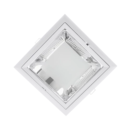 LED SPOTVILÁGÍTÁS GL204 + 2XLED IZZÓK 9W 2700K FEHÉR