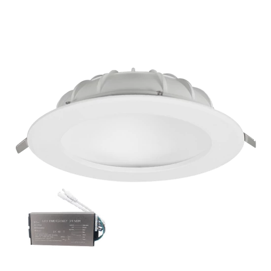 LED SPOTVILÁGÍTÁS 12W 230V 4000К D150mm+INVERTERREL