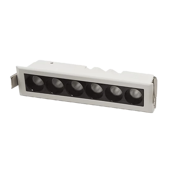 RECESSED LINEAR LIGHT EL-05 5W 4000K, WHITE & BLACK