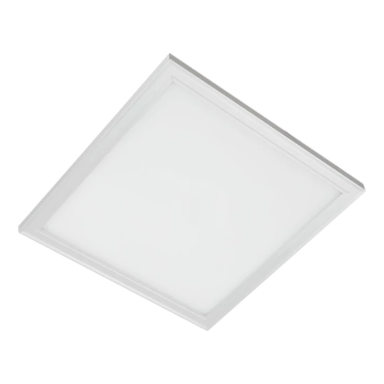 LED PANEL 45W 4000-4300K 595X595mm SZABÁLYOZHATÓ FEHÉR KERET IP44