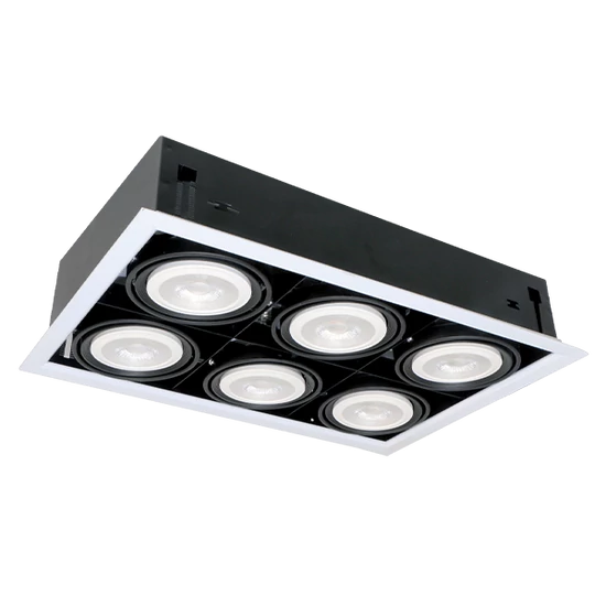 QUAD6 PAR30 6ХE27 WHITE