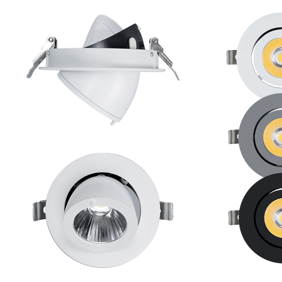 TL190 COB SÍNES LÁMPATEST 30W 220-240V 2700K 24° FEHÉR