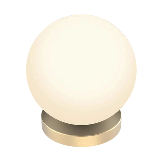 ADAM TABLE LAMP 3W GOLD WITH DIMMER & BATTERY