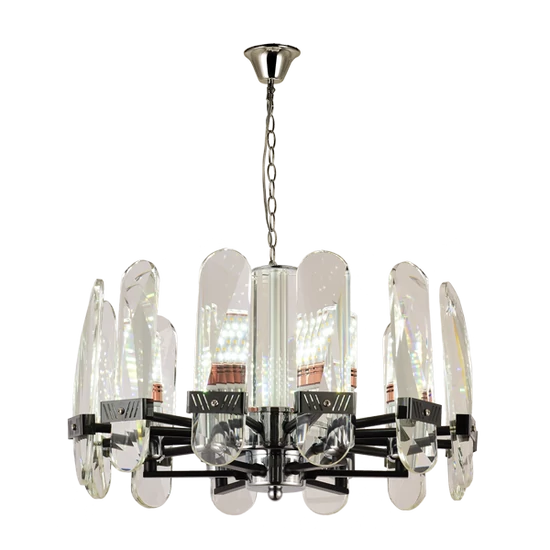 ALBERT CHANDELIER 6XE14 CHROME