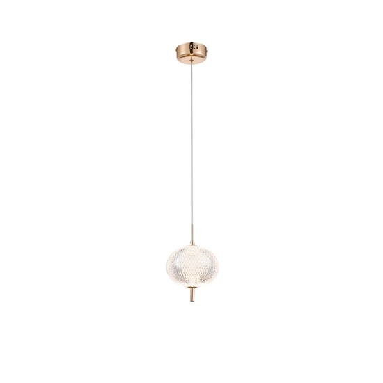 AMARO LED PENDANT 12W 3000K, GOLD