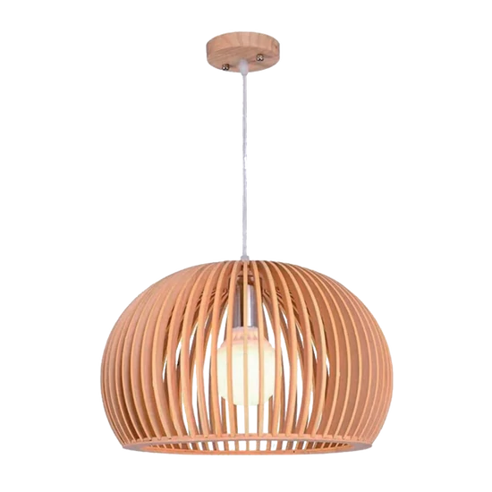 BAMBOO PENDANT 1xE27 WOOD