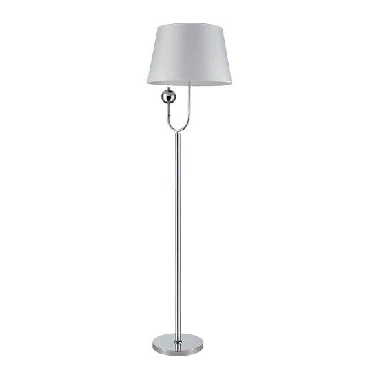 CARMEN FLOOR LAMP 1xE27 WHITE/CHROME