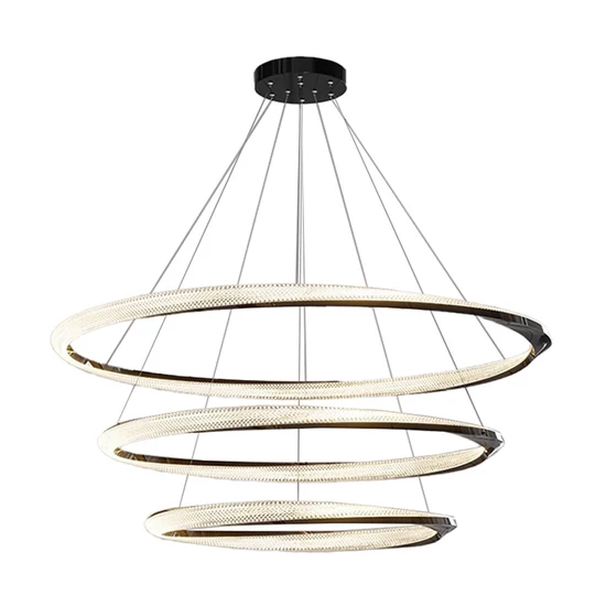 ERICA LED PENDANT 120W 3000K, BLACK