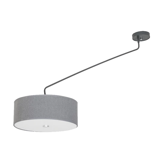 FRANK FÜGGESZTÉK 3xE27 SZÜRKE 
