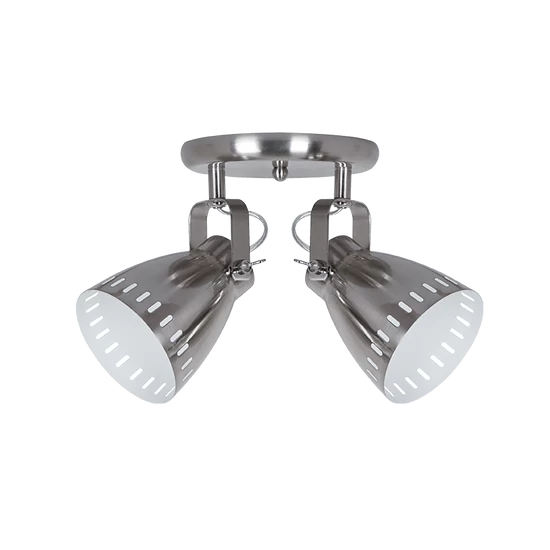 NOAH SPOT 2XE27 SZATIN NIKEL D220MM