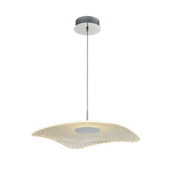 OWEN LED PENDANT 19W 3000K CHROME