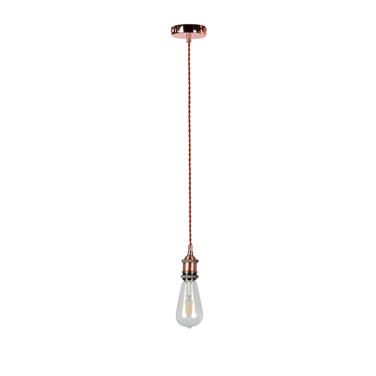 SAILOR-1RAB PENDANT 1XE27 RED ANTIQUE BRASS