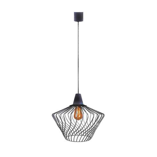 SALVA FÜGGESZTÉK 1xE27 FEKETE