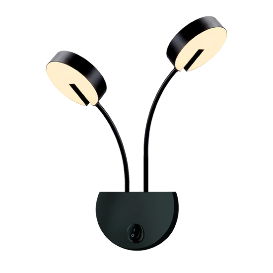 SENSO LED WALL LAMP 17W 3000K MATTE BLACK