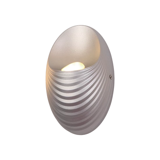SHELL FALI LÁMPA LED 5W/ 500lm/ 4000K EZÜST