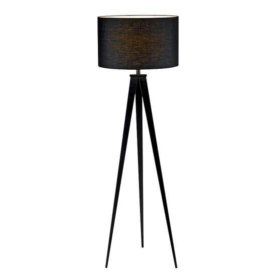 TOMY FLOOR LAMP 1XE27 DARK GREY D400XH1550mm
