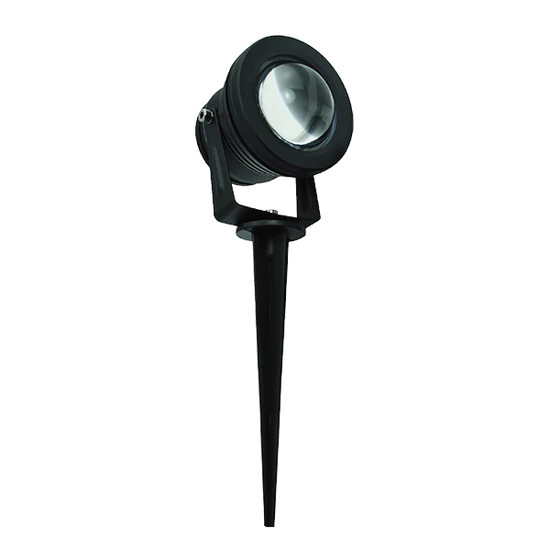GRF53 LED GROUND FIXTURE 10W 3000K IP65 220V 8°