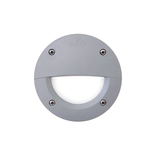 LETI 100EL LED FALI LÁMPA BEÉPÍTETT 3W CCT 4000K IP55 SZÜRKE