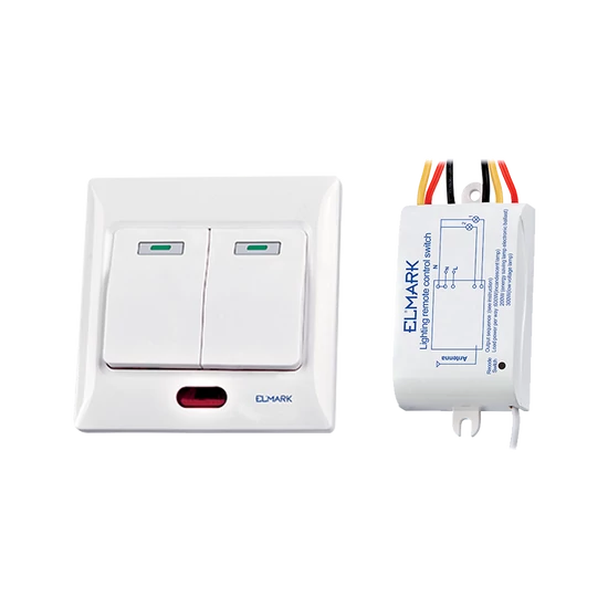 RF REMOTE CONTROL SWITCH TWO CHANNELS