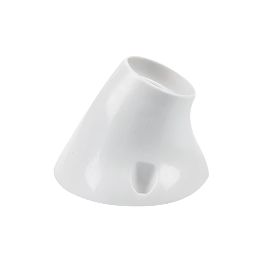 E27 DÖNTÖTT FOGLALAT E27, FEHÉR  